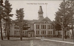 Central High School Postcard