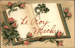 Le Roy Mich. Michigan Postcard Postcard