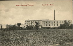 Roach Canning Factory Scottville, MI Postcard Postcard