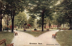 Bronson Park Postcard