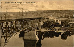 Robert Street Bridge St. Paul, MN Postcard Postcard