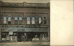 W.H. McQuiston & Son. The pure food grocery. Monmouth, IL Postcard Postcard