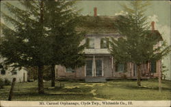 Mt. Carmel Orphanage Clyde, IL Postcard Postcard