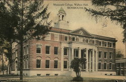 Monmouth College - Wallace Hall Illinois Postcard Postcard