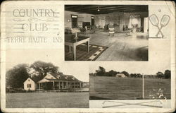 Country Club Terre Haute, IN Postcard Postcard