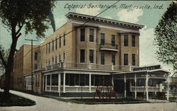 Colonial Sanitarium Martinsville, IN Postcard Postcard