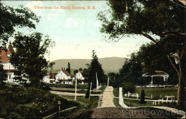 View from the Knoll Sussex, NB Canada New Brunswick