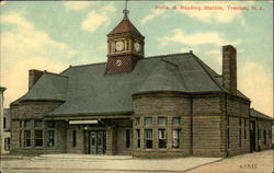 Phila. & Reading Station Postcard