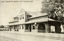 Santa Fe Depot Postcard