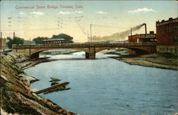 Commercial Street Bridge Trinidad, CO Postcard Postcard