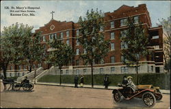 St. Mary's Hospital, 28th and Main Streets Kansas City, MO Postcard Postcard