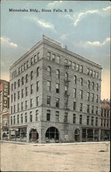 Minnehaha Building Sioux Falls, SD Postcard Postcard