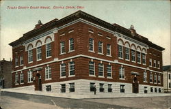 Teller County Court House Postcard