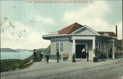 Land's End Station at the Golden Gate Postcard