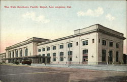 The New Southern Pacific Depot Los Angeles, CA Postcard Postcard