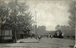 Help Arrives at Chesapeake Beach, Mo. Maryland Postcard Postcard