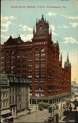 Broad Street Station, P.R.R. Philadelphia, PA Postcard Postcard