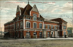 Louisville & Nashville RR Passenger Station Postcard