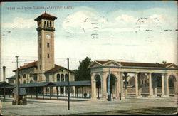 Union Station Dayton, OH Postcard Postcard