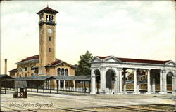 Union Station Dayton, OH Postcard Postcard