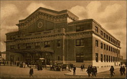 Oregon-Washington Railway & Navigation Co. Depot Seattle, WA Postcard Postcard