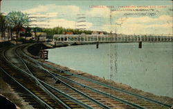 Tyngsboro Bridge and Curve Postcard