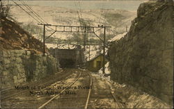 Mouth of Tunnel, Western Portal Postcard