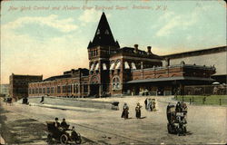 New York Central and Hudson River Railroad Depot Rochester, NY Postcard Postcard