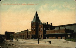 New York Central R.R. Station Rochester, NY Postcard Postcard