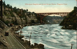 Whirlpool Rapids and Great Gorge Route Niagara Falls, NY Postcard Postcard