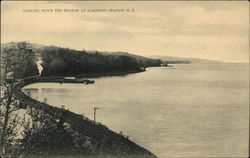 Looking Down the Hudson at Scarboro Station, N.Y. Scarborough, NY Postcard Postcard