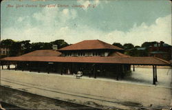 New York Central Rail Road Station Postcard