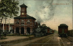 Erie Depot Elmira, NY Postcard Postcard