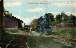 Station Sodus Center, NY Postcard Postcard