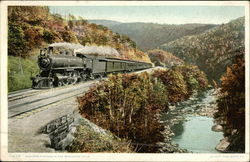 Western Express in the Berkshire Hills Postcard