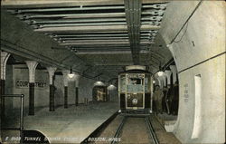 Tunnel Station, Court Street Postcard