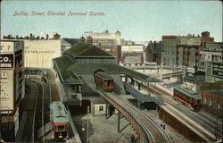 Dudley Street, Elevated Terminal Station Postcard