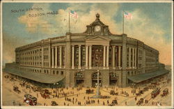 South Station Boston, MA Postcard Postcard