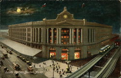 South Station Boston, MA Postcard Postcard