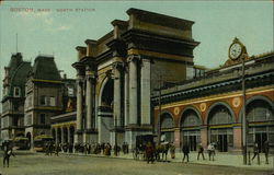 North Station Postcard