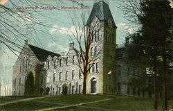 Polytechnical Institute Worcester, MA Postcard Postcard