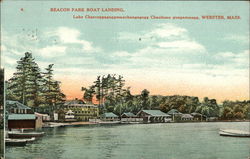 Beacon Park boat landing Postcard