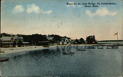 Water St. So. From Bridge, Pt. Independence Onset, MA Postcard Postcard