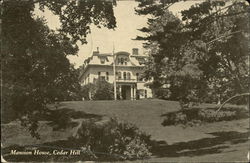 Mansion House, Cedar Hill Postcard