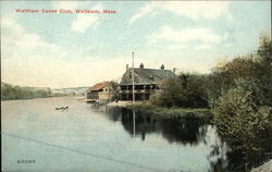 Waltham Canoe Club Postcard