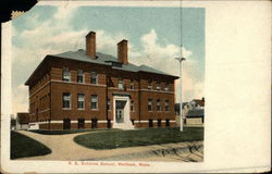 R. E. Bobbine School Postcard