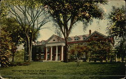 Springfield Home for Aged Women Postcard