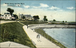 Walk along the Sea Wall Postcard