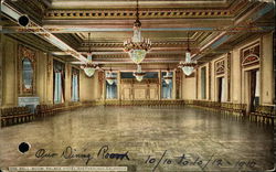 Palace Hotel - The Ballroom Postcard