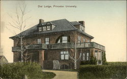 Princeton University - Dial Lodge New Jersey Postcard Postcard